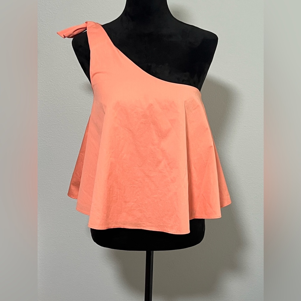 NWT ZARA Trafaluc One Shoulder Top - S